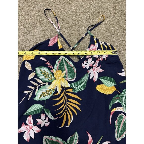OLD NAVY Tropical Floral Botanical Striped Maxi/Mini Dress Lot 2 SMALL Beach - Picture 12 of 16